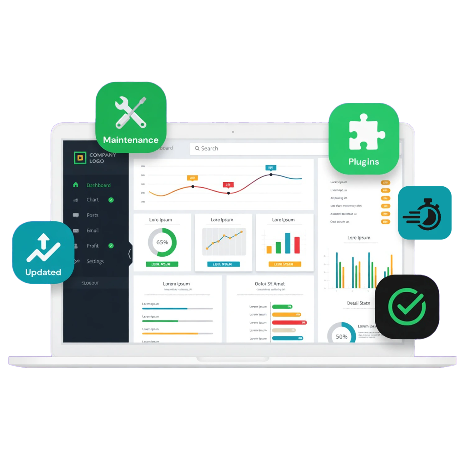 wordpress website onderhoud pakket