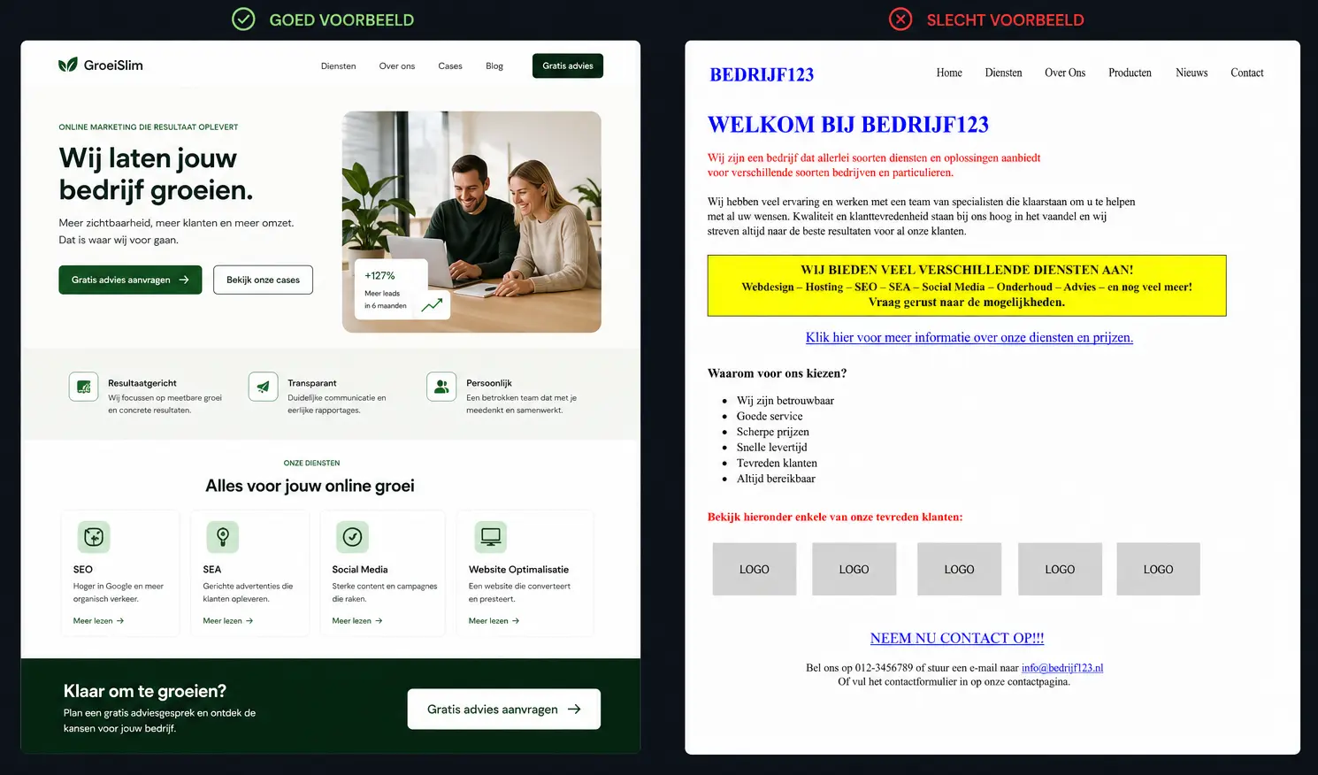 website aanvragen rotterdam ondernemers