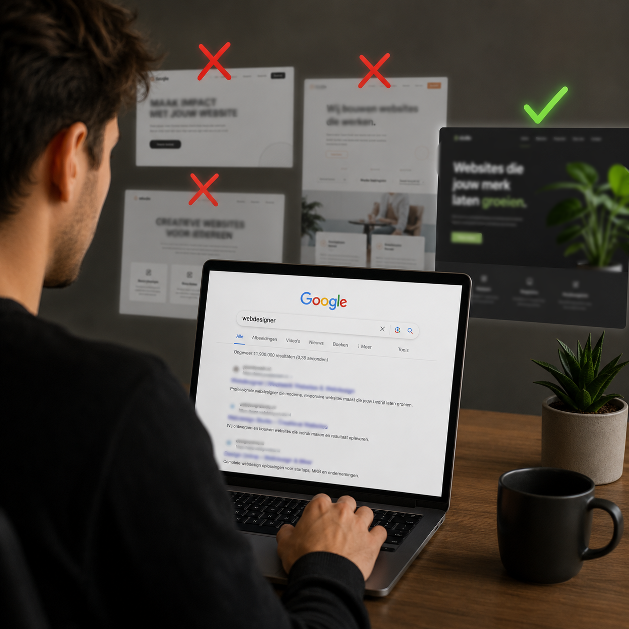 Tips voor het kiezen van de juiste webdesigner voor jouw project